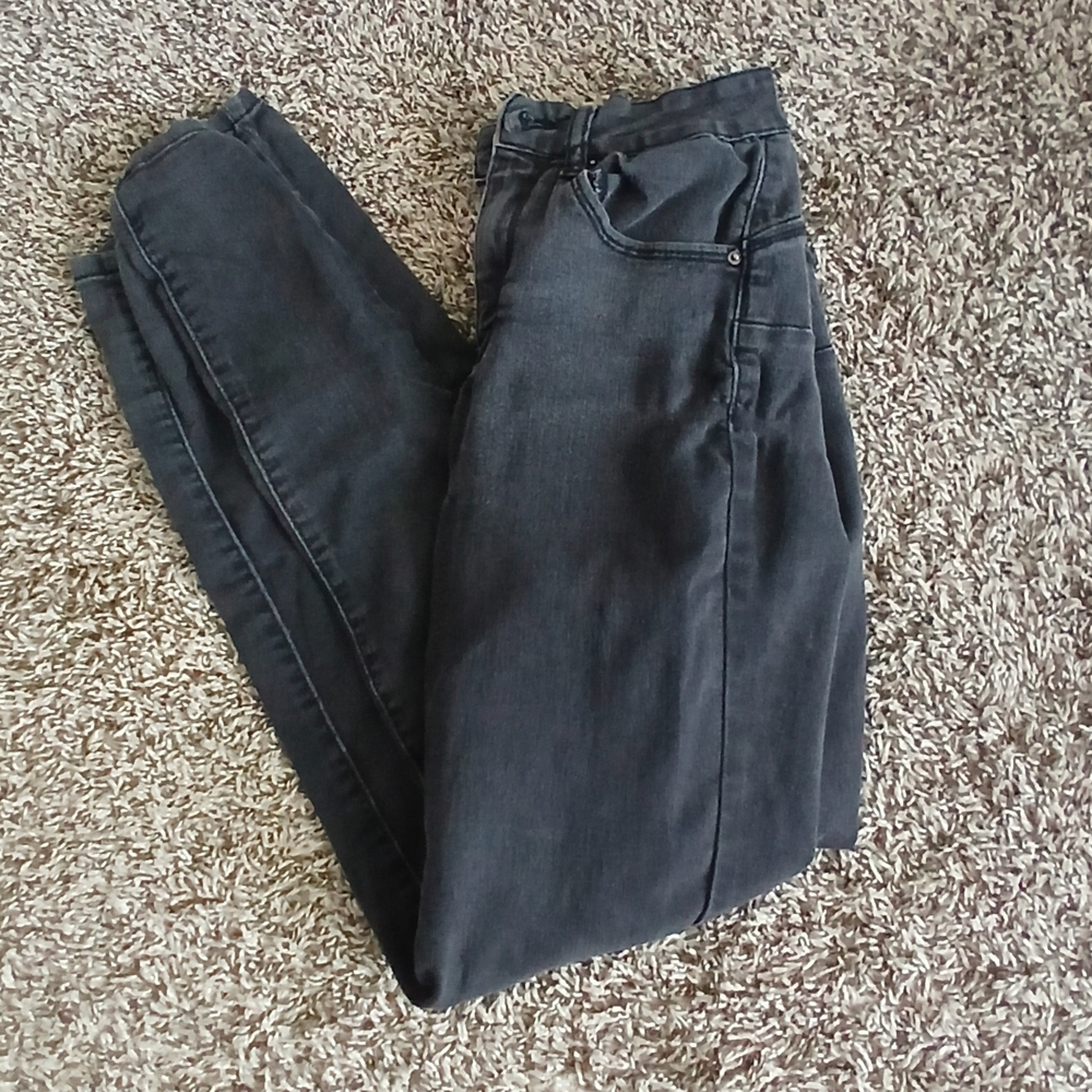 Wax Jean Women's Black Straight Leg Jeans